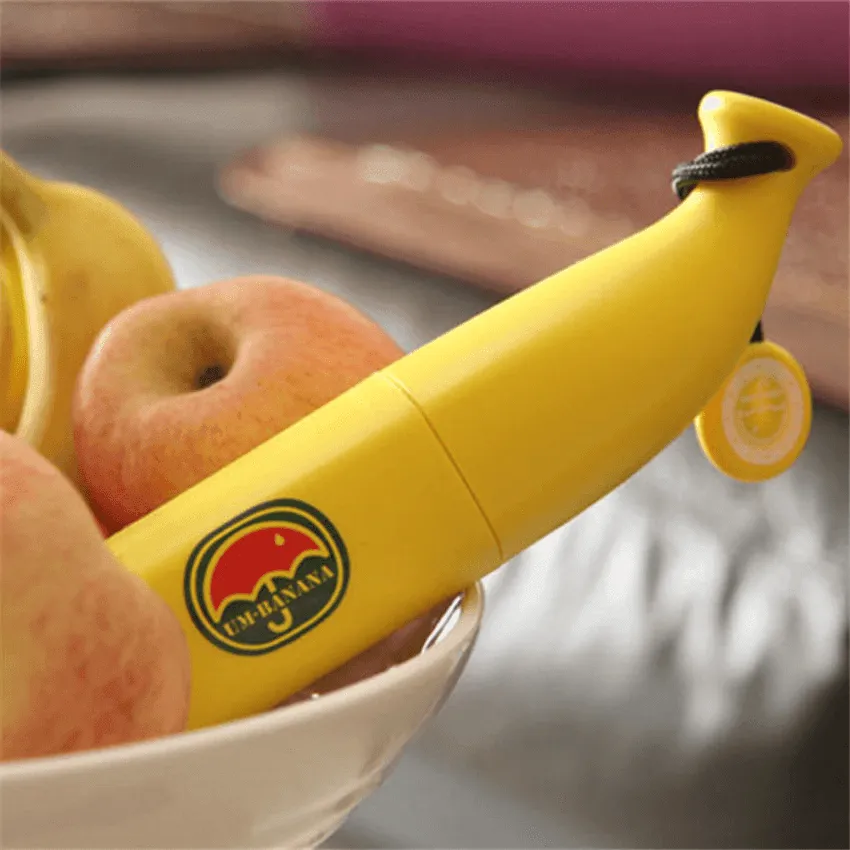 Mini Folding Umbrella - Compact Travel Banana Umbrella