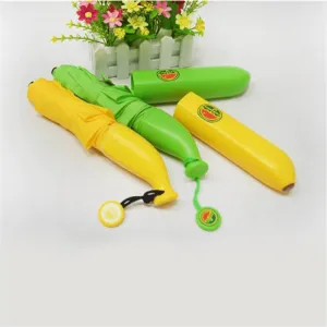 Mini Folding Umbrella - Compact Travel Banana Umbrella