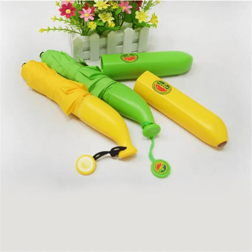 Mini Folding Umbrella - Compact Travel Banana Umbrella