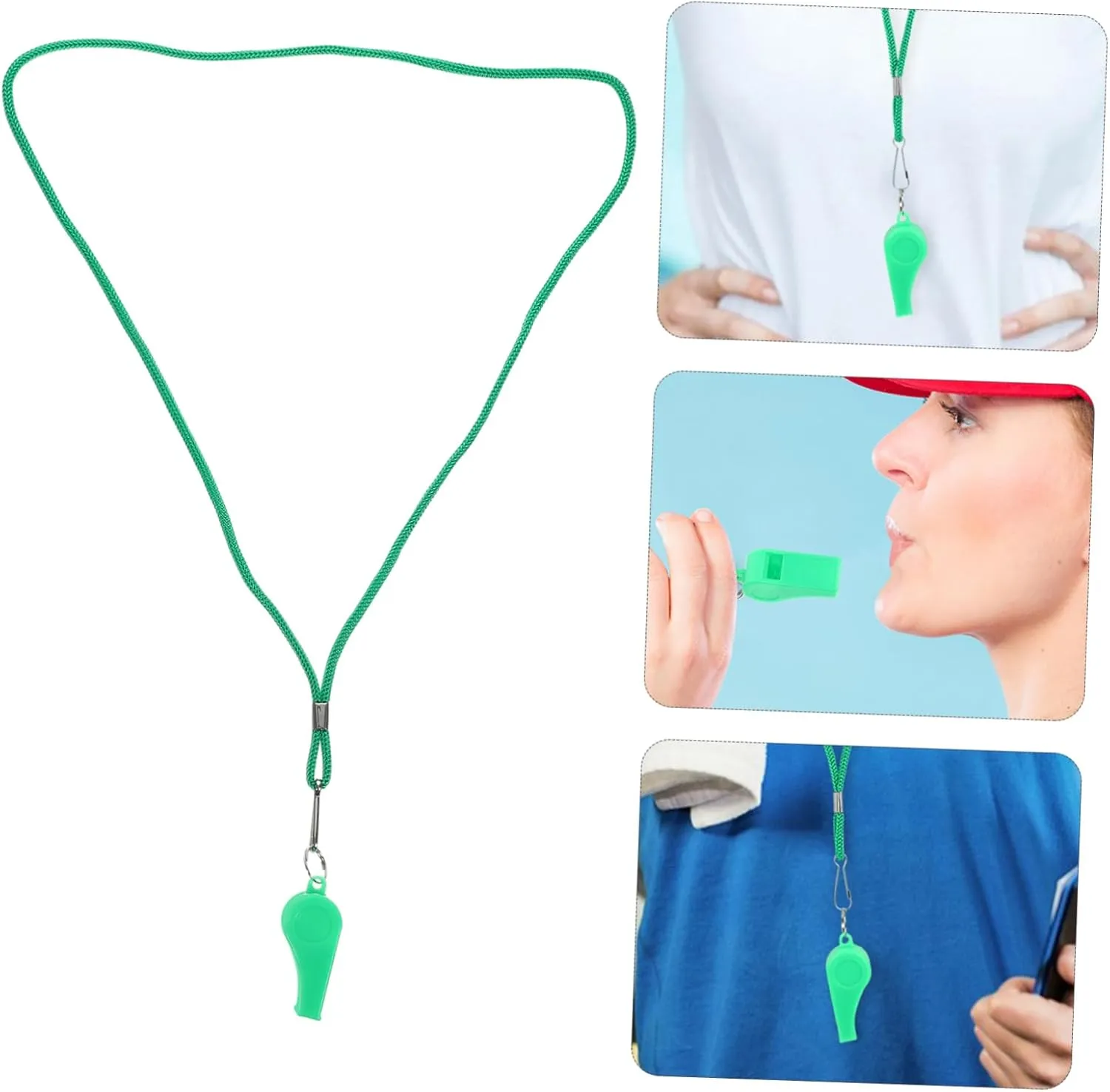 Mipcase Referee Whistle Sports Whistle Outdoor Whistle Portable Whistle Safety Whistle Travel Whistle Survival