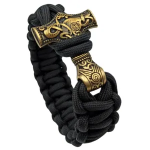 Mjolnir replica paracord bracelet