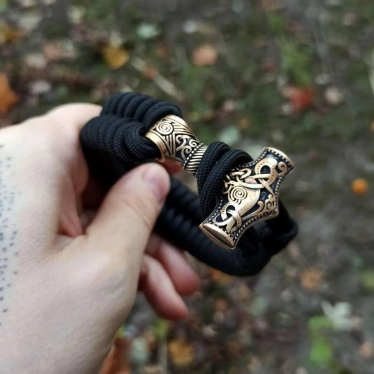 Mjolnir replica paracord bracelet
