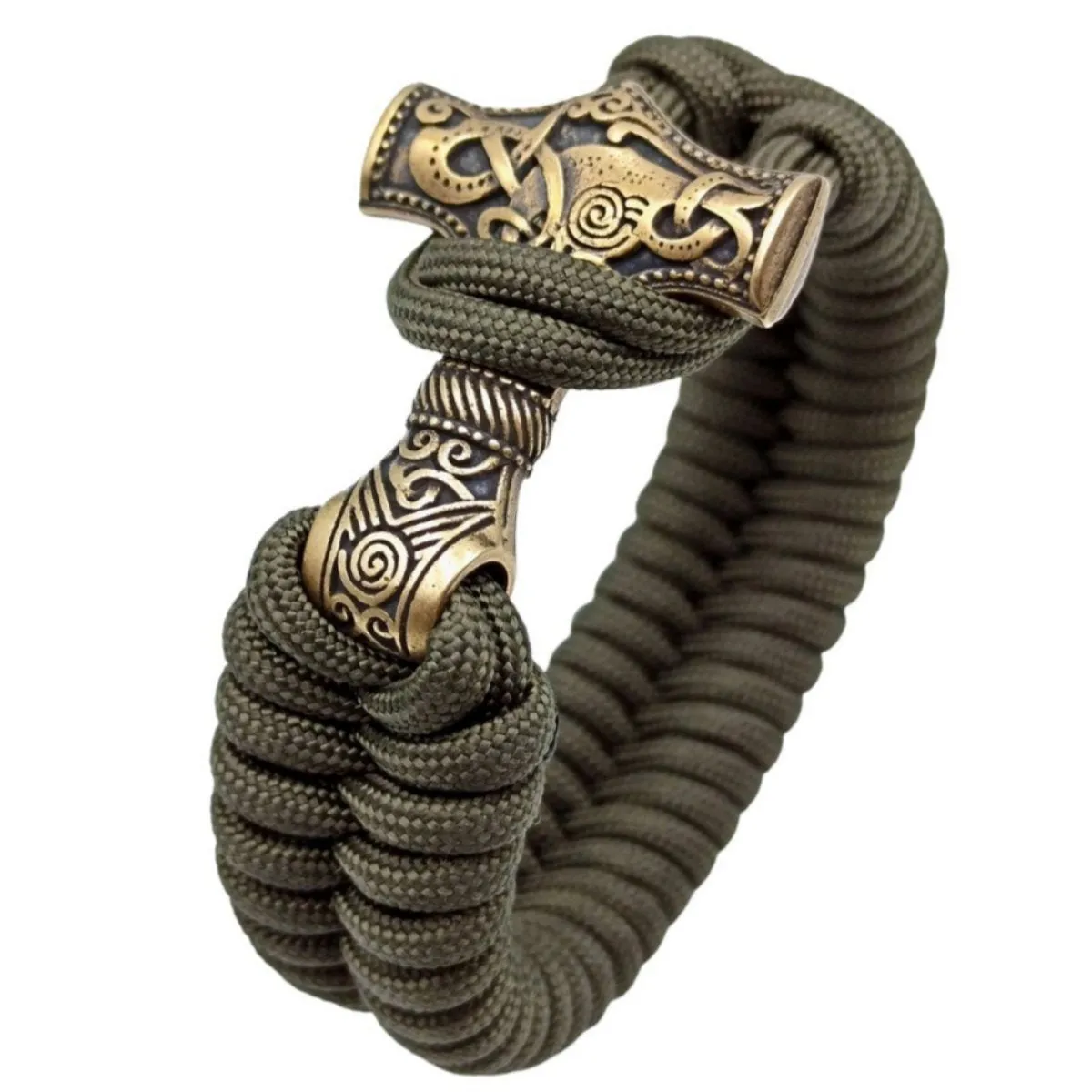 Mjolnir replica paracord bracelet