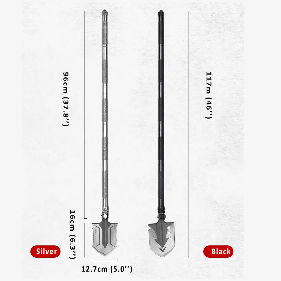 Multi-Functional Camping Shovel for Outdoor Adventure - Compact, Portable Armory Tool