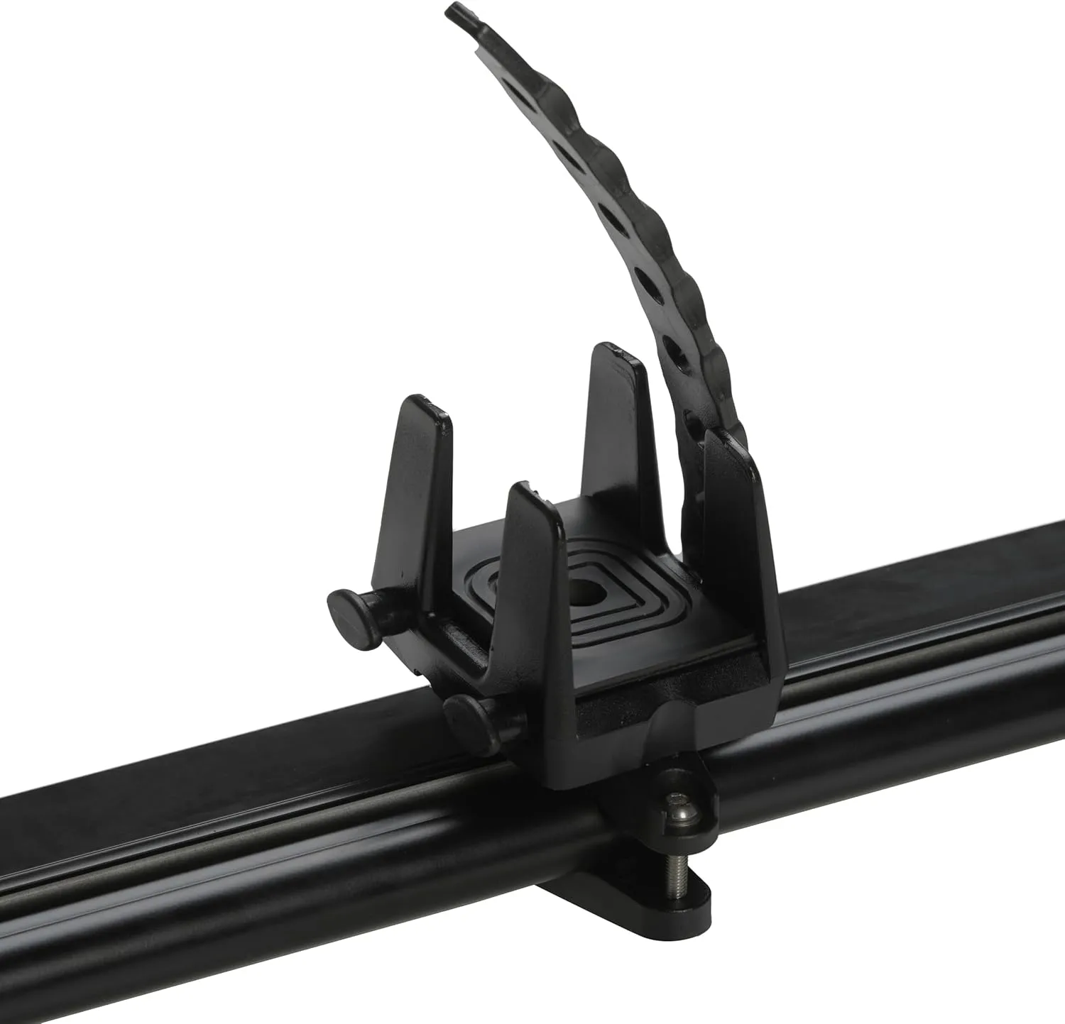 Multi Purpose Holder for Car Roof Rack Cross Bars for Carrying skis, ski Poles, Fishing rods, Kayak Paddles, Spades, Shovels | Universal Mount- Qty -2