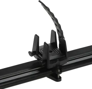 Multi Purpose Holder for Car Roof Rack Cross Bars for Carrying skis, ski Poles, Fishing rods, Kayak Paddles, Spades, Shovels | Universal Mount- Qty -2