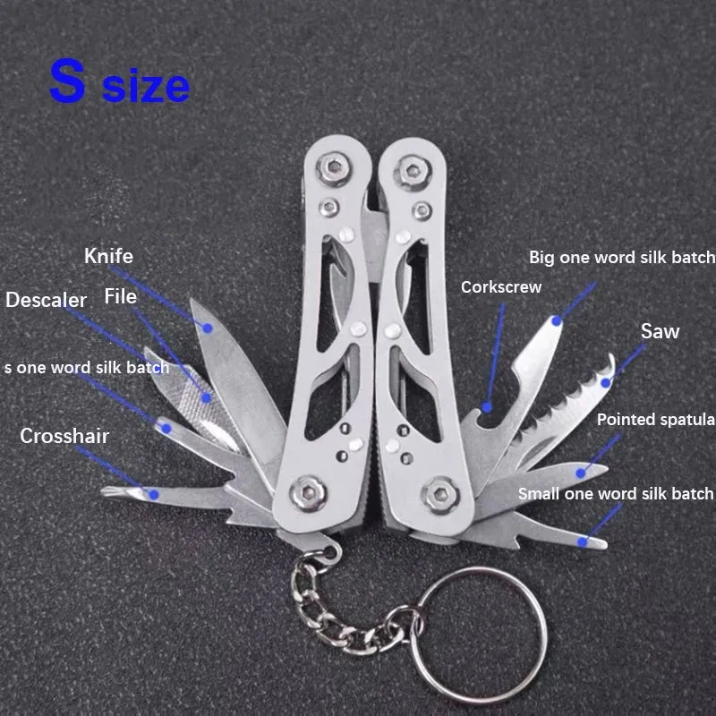 Multifunction Pocket Knife – Stainless Steel Survival Multi-Tool For Camping & Hunting