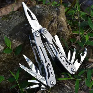 Multifunction Pocket Knife – Stainless Steel Survival Multi-Tool For Camping & Hunting