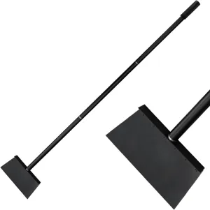 Multifunctional Garden Cleaning Shovel,Heavy Duty Flat Shovel with 53.5" Adjustable Handle,Gardening Sidewalk Cleaning Scraper,Garden Tool for Outdoor Weeding/Digging,Ice Scraper