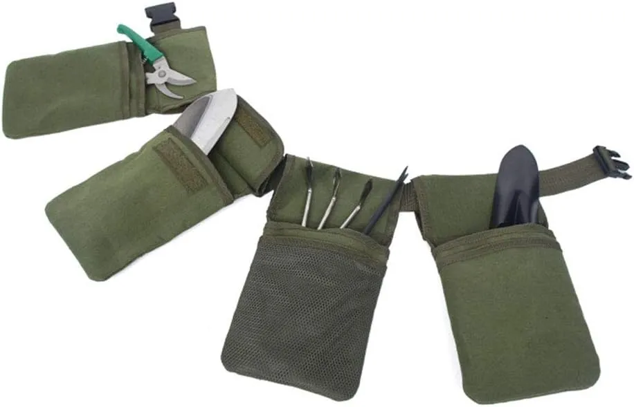 Multifunctional Garden Tool Belt Bag Waterproof Storage Pocket Folding Multi-Pocket Large Capacity Finishing Pack