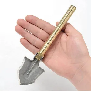 Multifunctional Mini Camping Shovel - 3-in-1 Tool for Outdoor Use