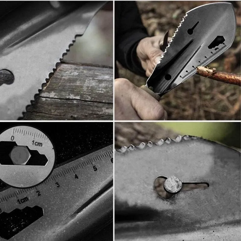 Multifunctional Ruler Shovel - Versatile Edge Digging Tool