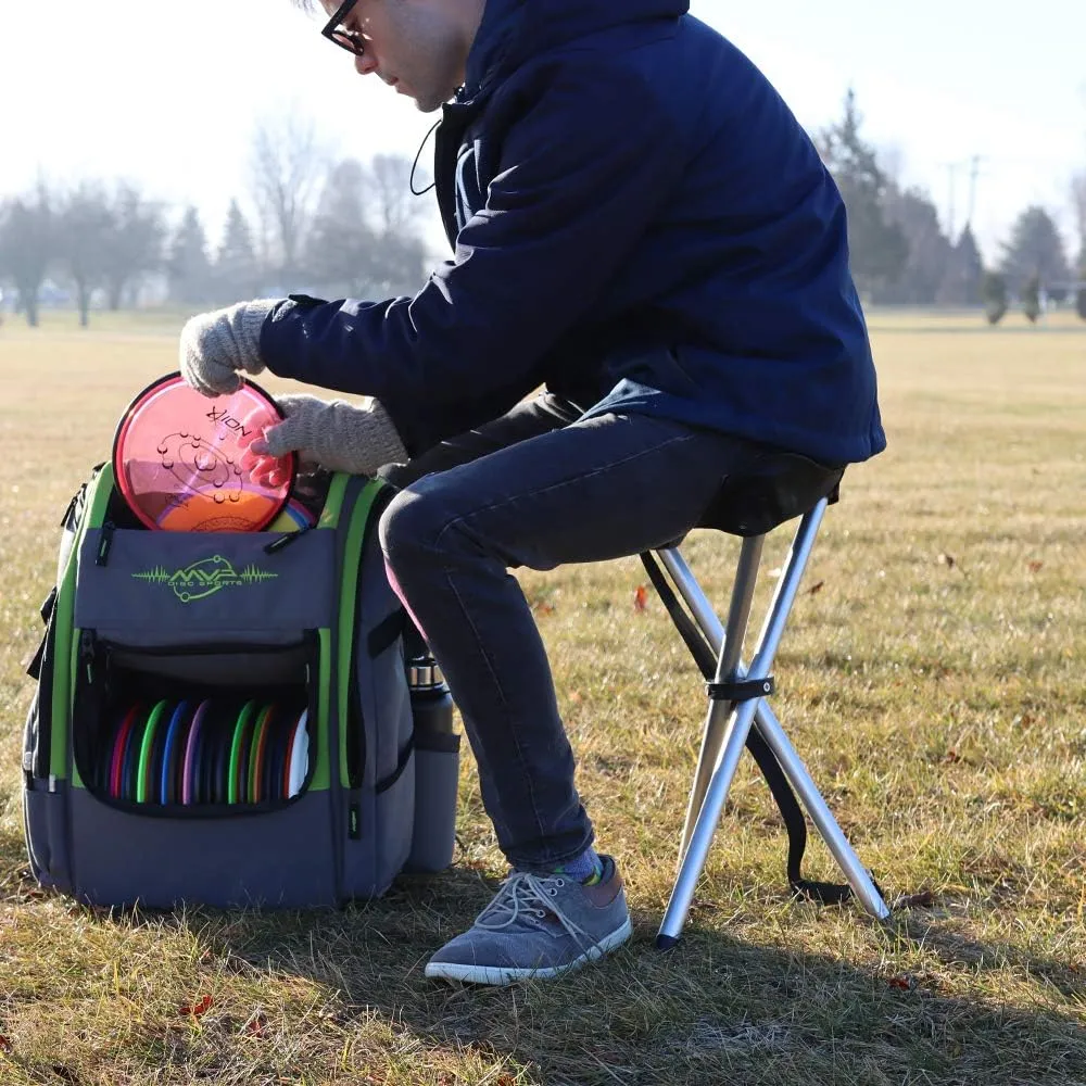 MVP Disc Sports Large Tripod Disc Golf Stool