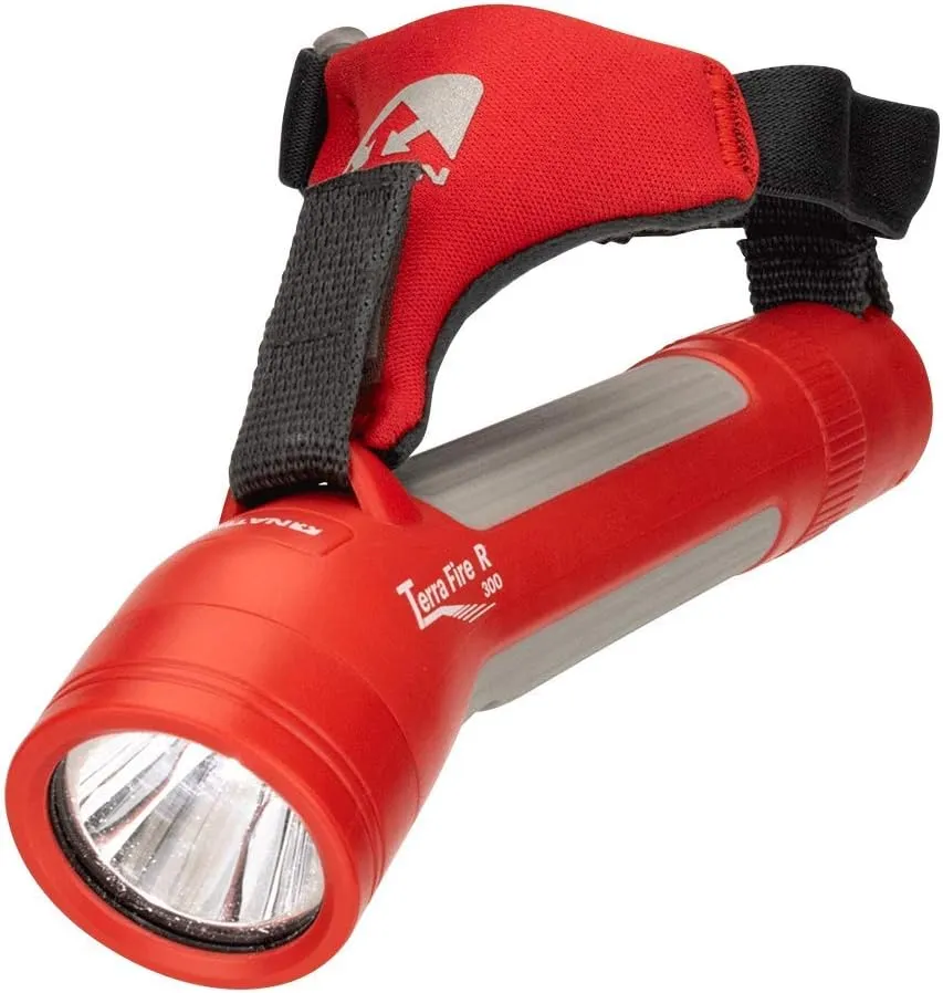 Nathan NS5110-0472-00 Terra Fire Hand Torch 300 R - Tangerine Tango/Vapor Blue
