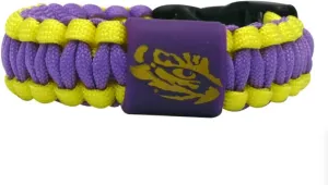 NCAA LSU Survivor Bracelet Paracord Tigers Sports Fan
