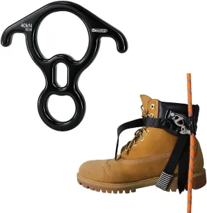 NewDoar Foot Ascender 40kN FIGURE 8 DESCENDER works as a much more versatile rappel device for SRT