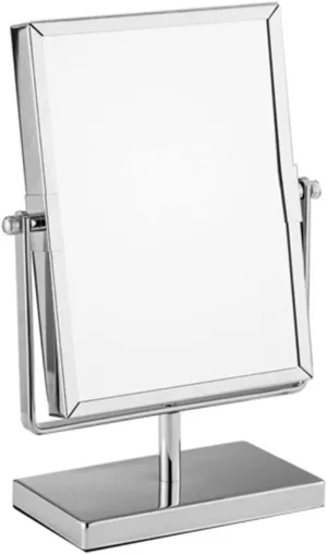 NOLITOY Elegant Double-Sided Makeup Vanity Mirror with Swivel Design for Grooming and Makeup Application for Bedroom Bathroom and Dorm Decor