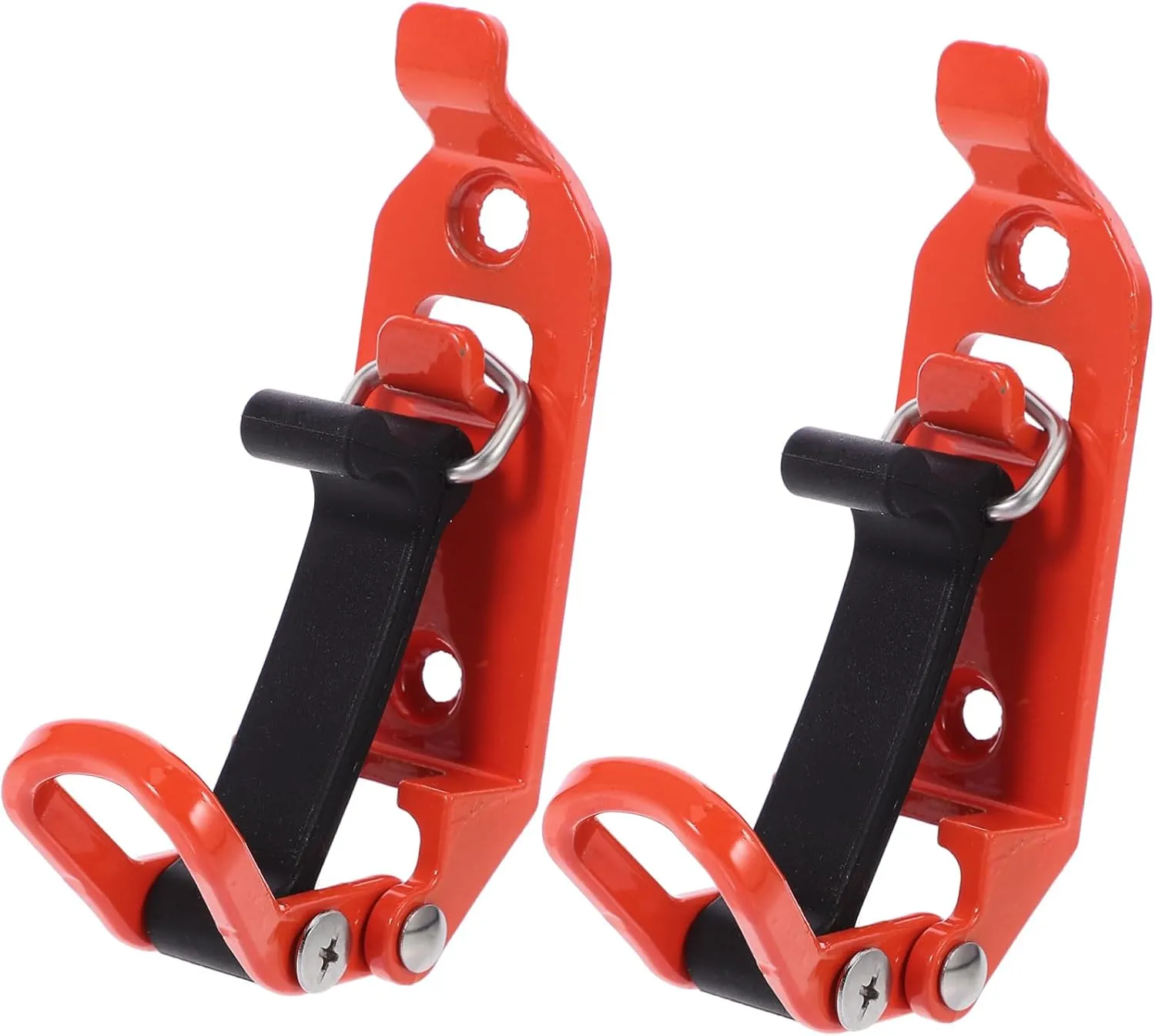 NUOBESTY 2pcs Clamp Roof Rack Shovel Holder Secure Car Mounting Tool Fixation for Effortless Installation and Reliable Support for Outdoor Adventures