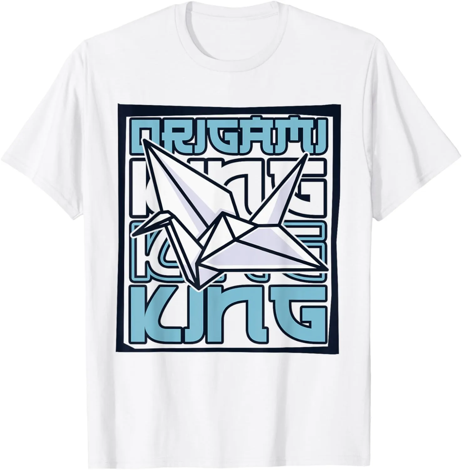 Origami King Paper Crane Folding Owl Master Origami T-Shirt