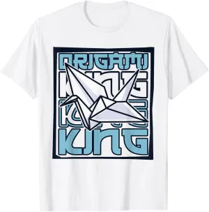 Origami King Paper Crane Folding Owl Master Origami T-Shirt