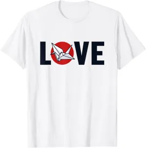Origami Love Paper Crane Folding Owl Master Origami T-Shirt