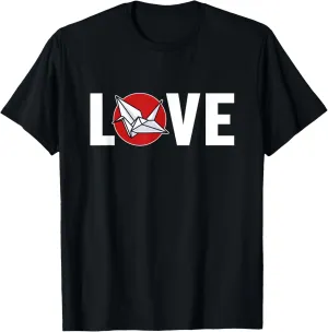 Origami Love Paper Crane Folding Owl Master Origami T-Shirt