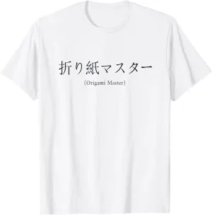 Origami Master Japanese Nihongo Folding Owl Master Origami T-Shirt