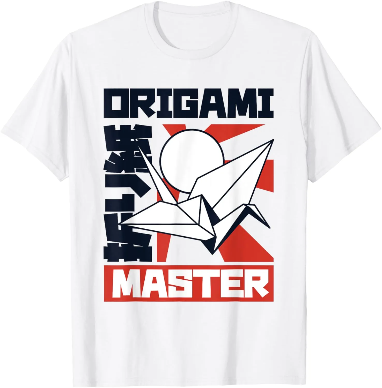 Origami Master Paper Crane Folding Owl Master Origami T-Shirt