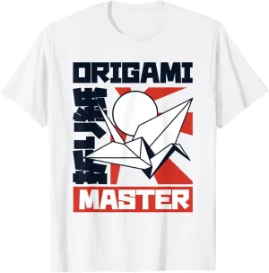 Origami Master Paper Crane Folding Owl Master Origami T-Shirt