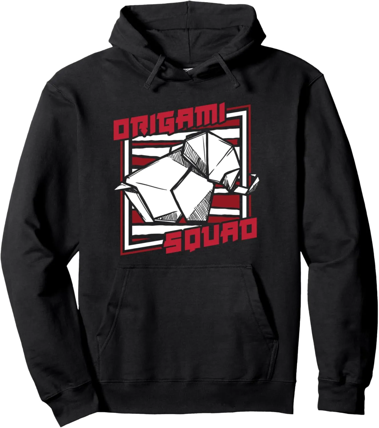 Origami Squad Folding Owl Paper Crane Master Origami Pullover Hoodie