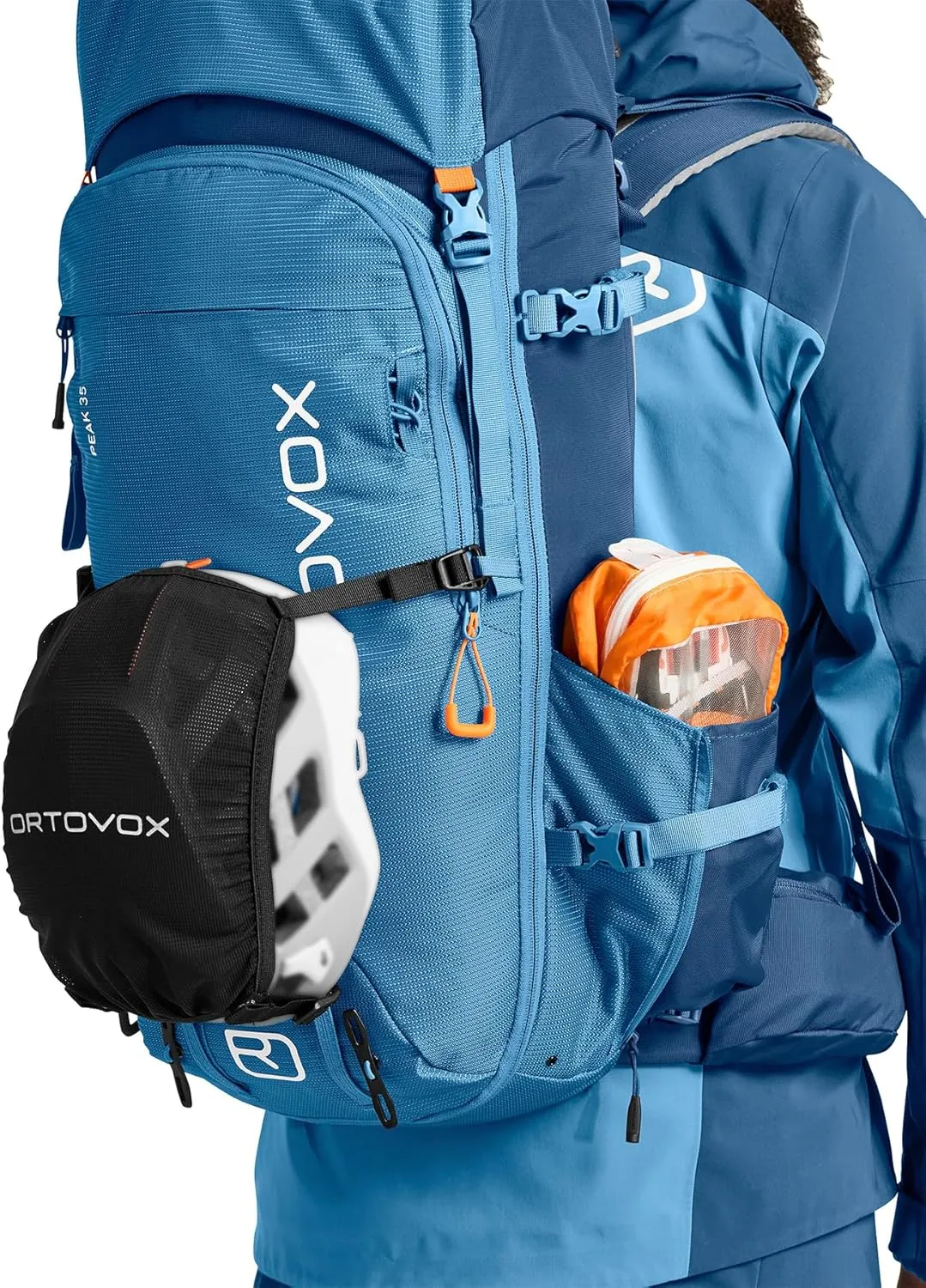 Ortovox Peak 35L High Alpine Touring Backpack, Heritage Blue