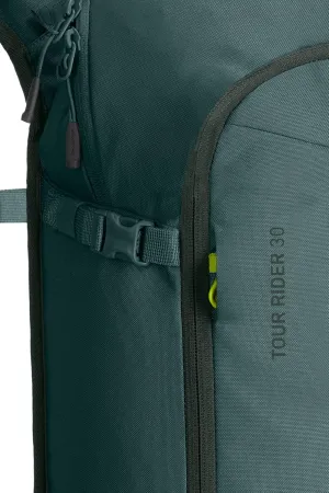 Ortovox Tour Rider 30L Ski Touring Backpack, Green Dust