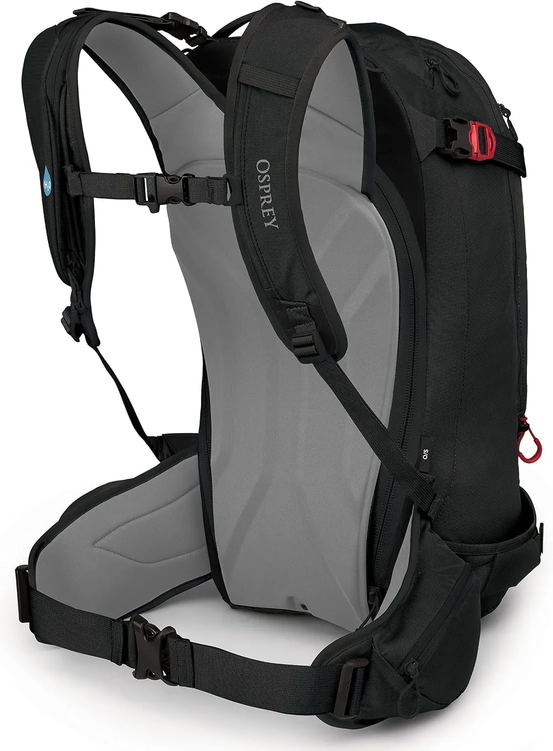 Osprey Kamber 30L Men's Backcountry Ski and Snowboard Backpack, Black
