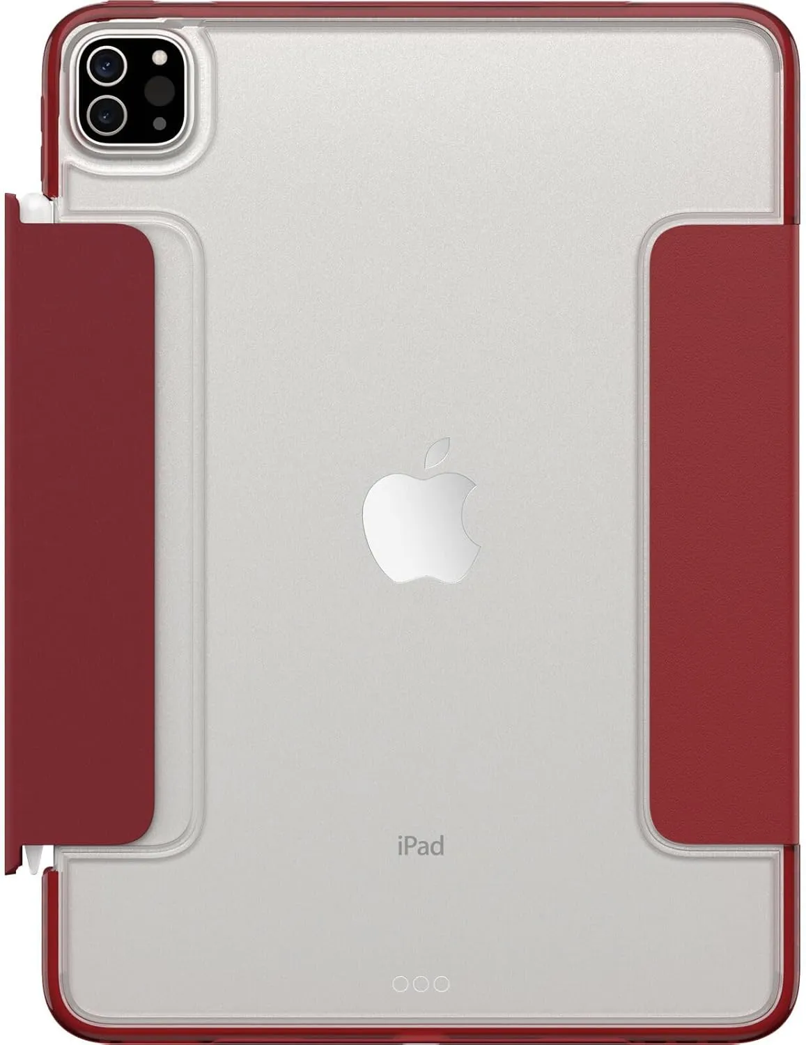 OtterBox - Symmetry Series 360 Elite Case for 11" iPad Pro 1st/2nd/3rd/4th/5th/6th Gen - Scratch-Resistant Tablet Case with Folio and Apple Pencil Holder (Harvard Red)