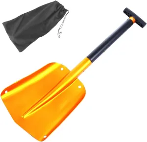Outdoor Camping Shovel Auto Off-Road Tool Collapsible for Snow Mud More