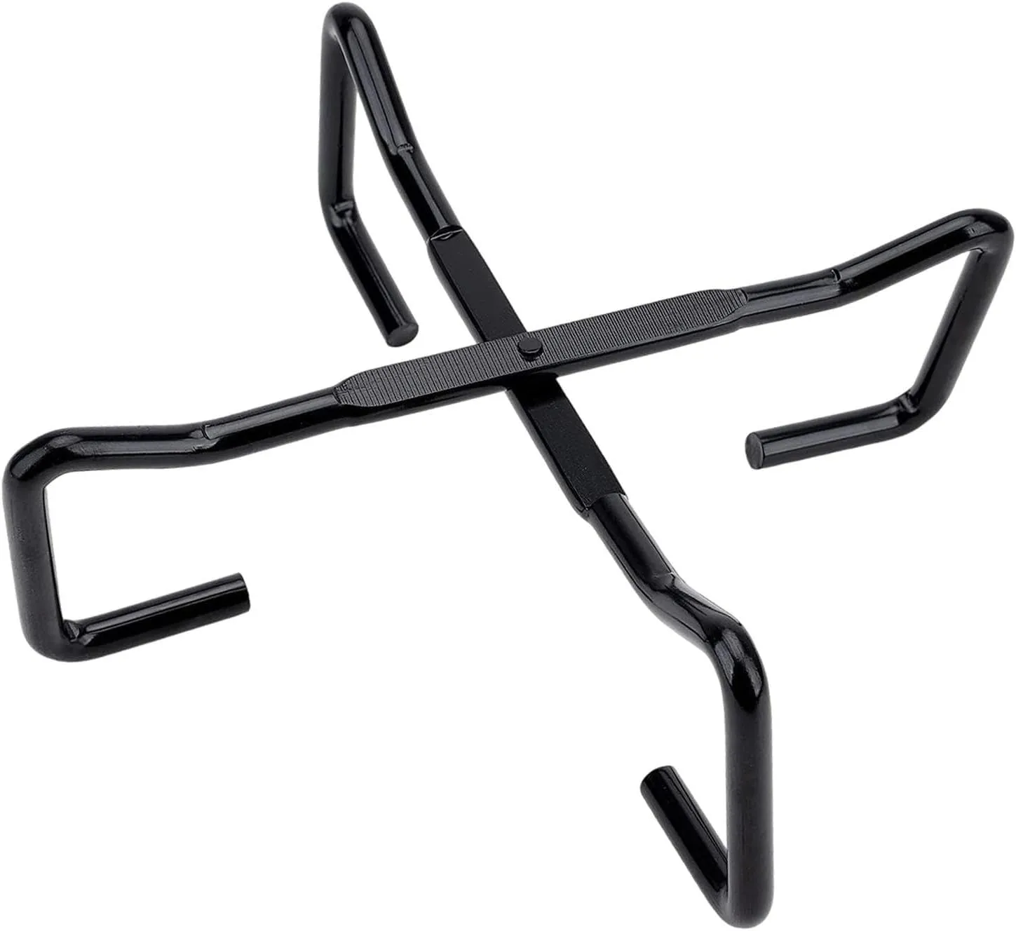 Outdoor Camping Wok Support Rack Cast Iron for Camp Grill Accessories Multipurpose, Black