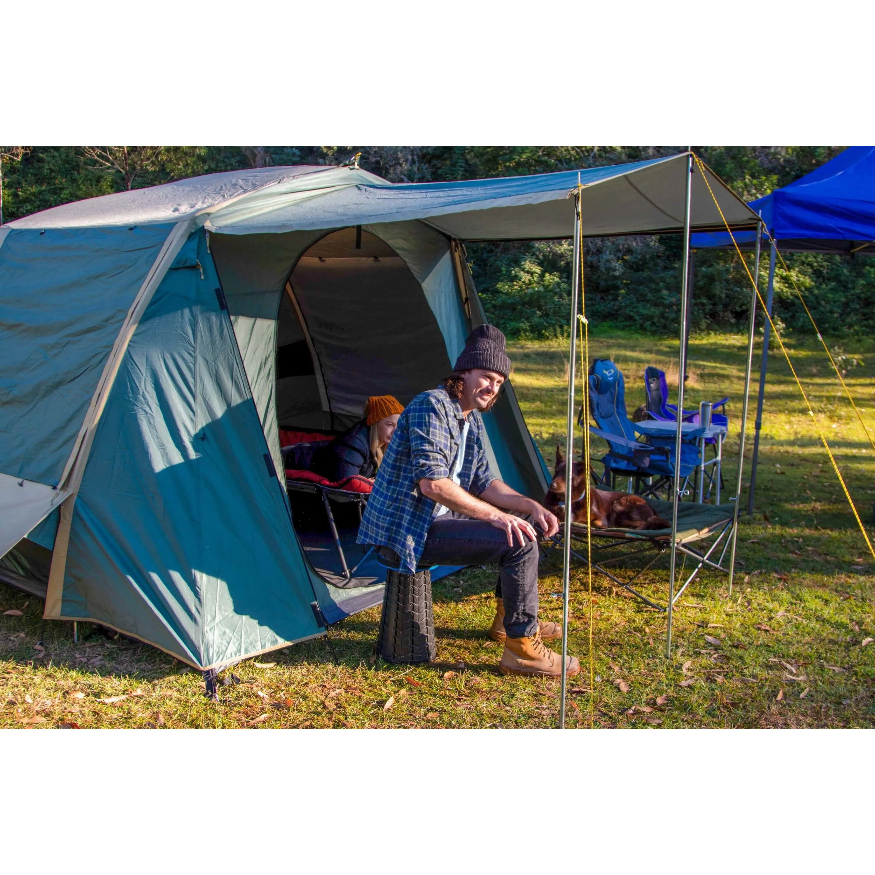 Outdoor Connection Multipurpose Compact Stool