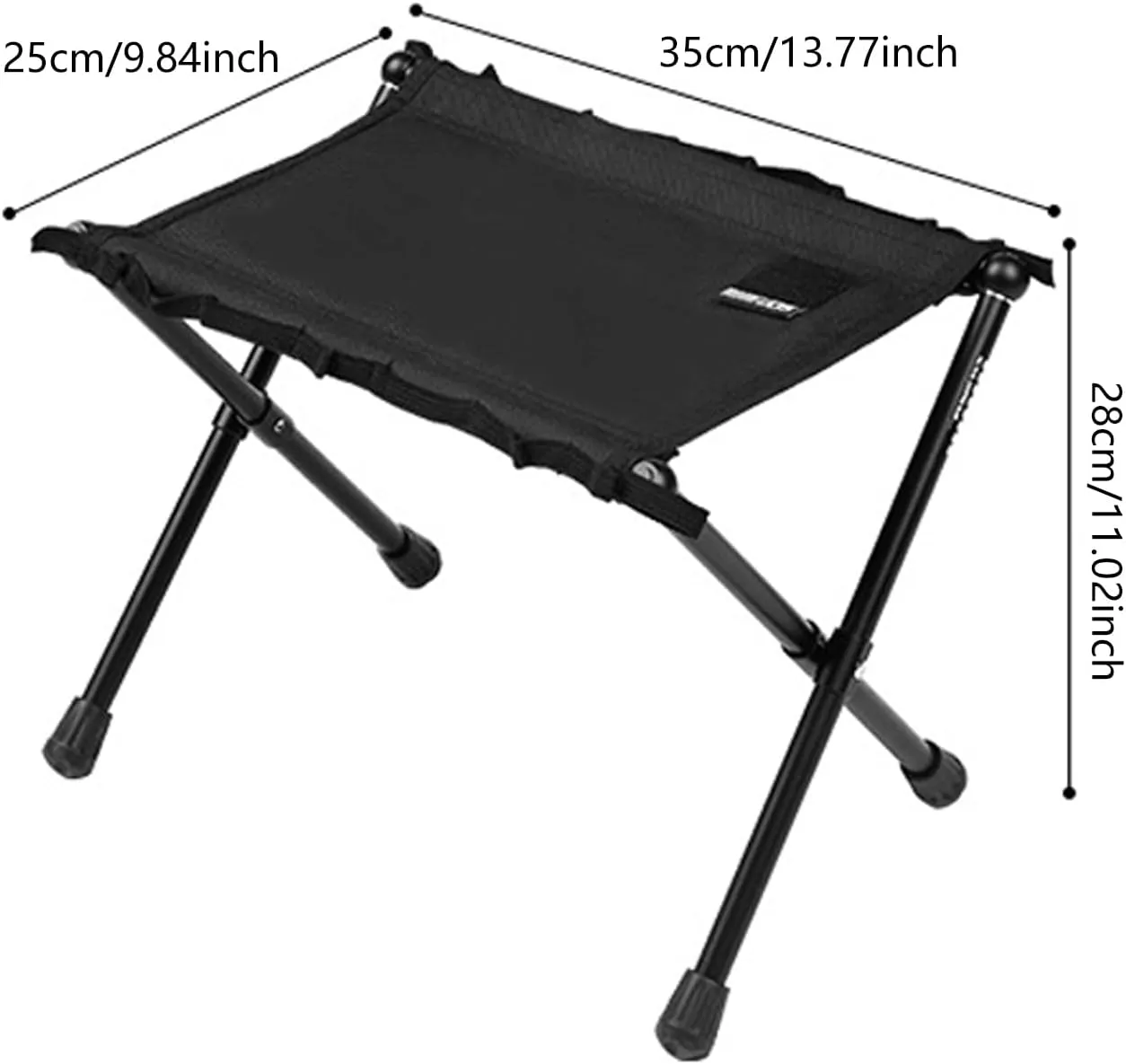 Outdoor Folding Stool Camping Aluminum Alloys Foldable Stool Foldable Camping Stool Light Weight Small Fishing Stool