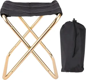 Outdoor Lightweight Aluminium Alloy Folding Stool Portable Mini Fishing Camping Seats