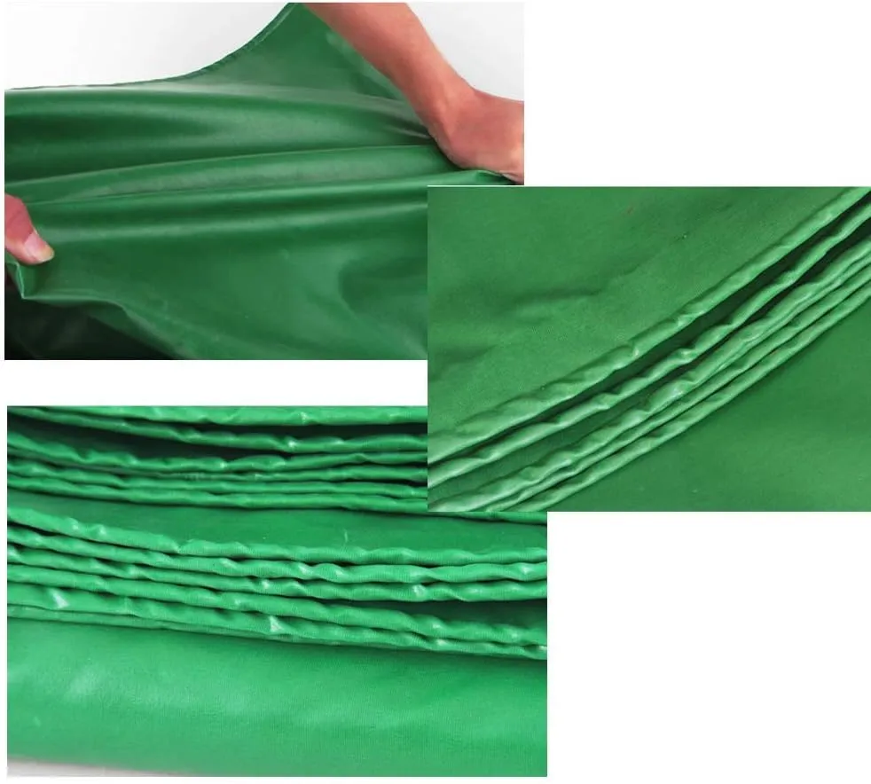 Outdoor Waterproof Heavy Duty Tarpaulin,450Gsm Shed Roof Sunscreen Protection Garden Niture Rainproof Ground Camping Tent Shelter,3X3M,3X3M