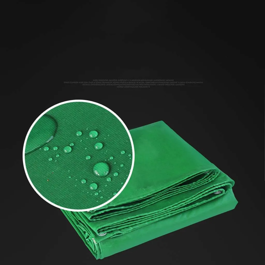 Outdoor Waterproof Heavy Duty Tarpaulin,450Gsm Shed Roof Sunscreen Protection Garden Niture Rainproof Ground Camping Tent Shelter,3X3M,3X3M