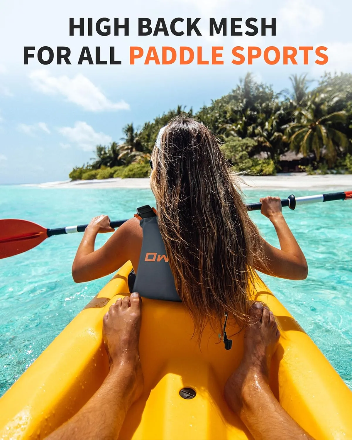 Owntop Adult Swim Vest | Excellent Buoyancy | High Mesh Back | Float Jacket for Kayaking, Boating, Fishing, Paddle Sports