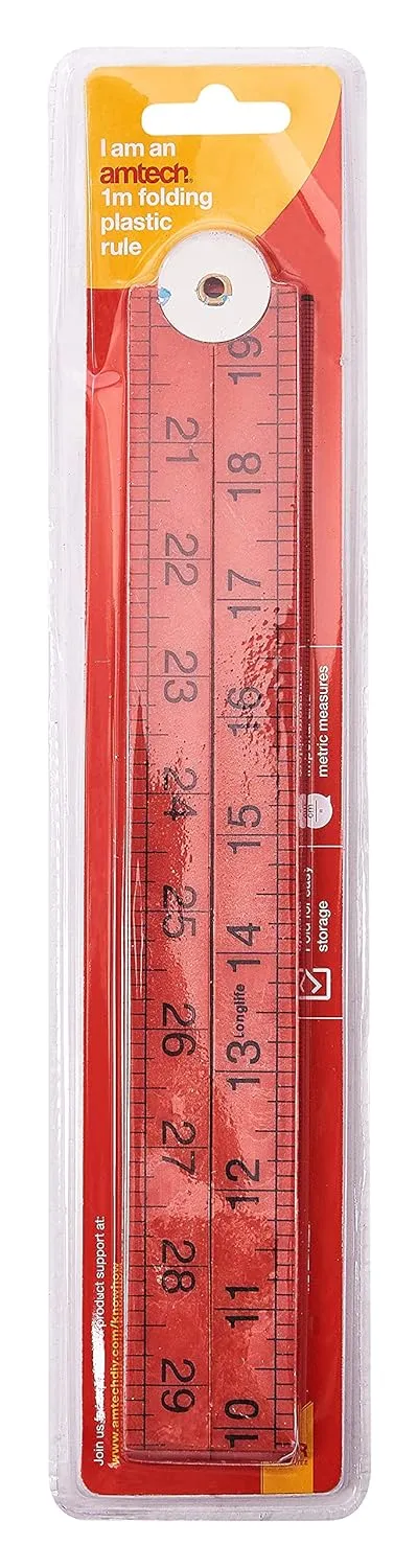 P5185 100cm Folding Plastic Rule