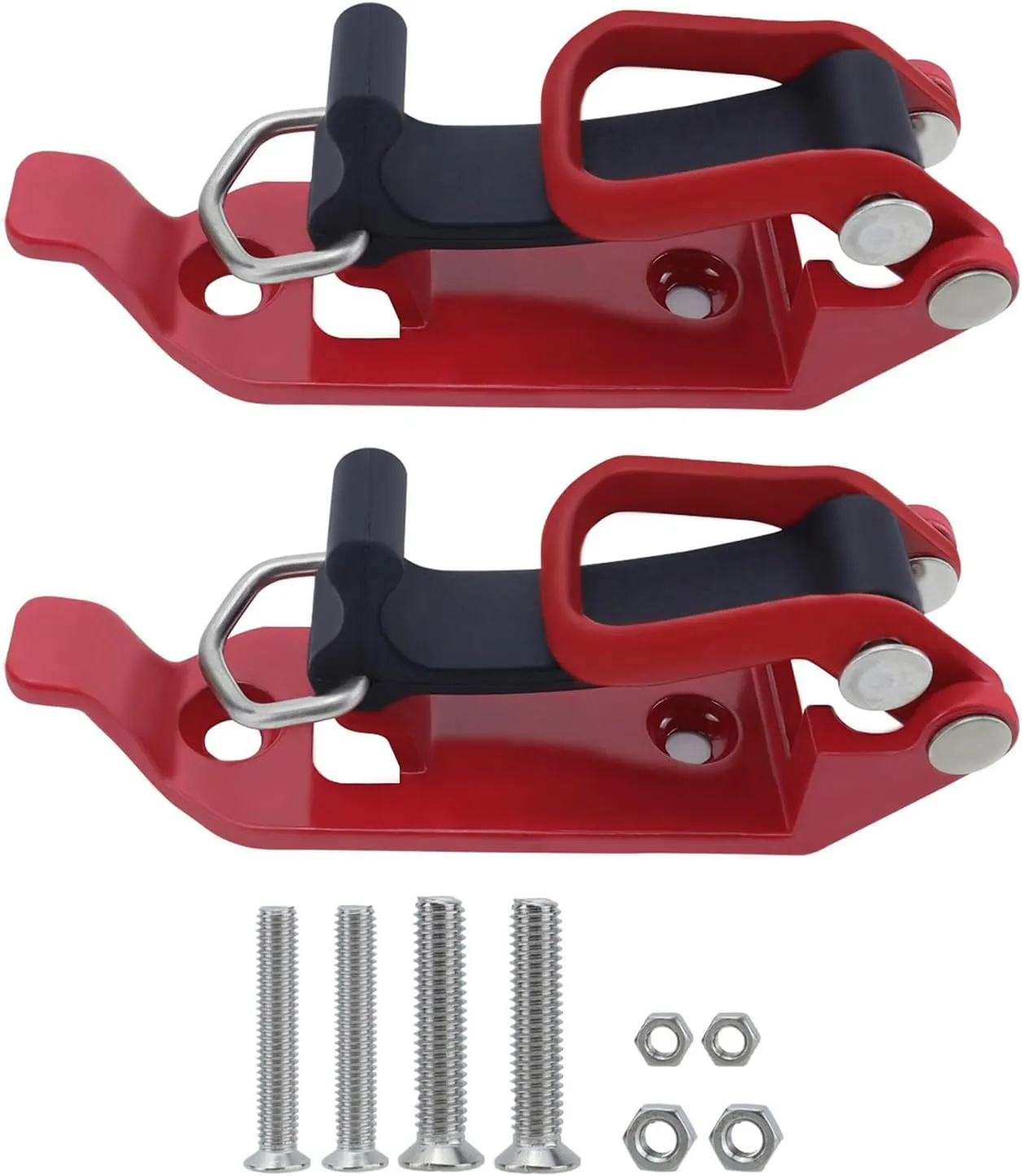 Pair Shovel Mount for Roof Rack Metal Rubber Clamps Quick Release Holders Simple Installation for Trucks & Boats