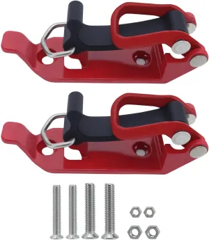 Pair Shovel Mount for Roof Rack Metal Rubber Clamps Quick Release Holders Simple Installation for Trucks & Boats