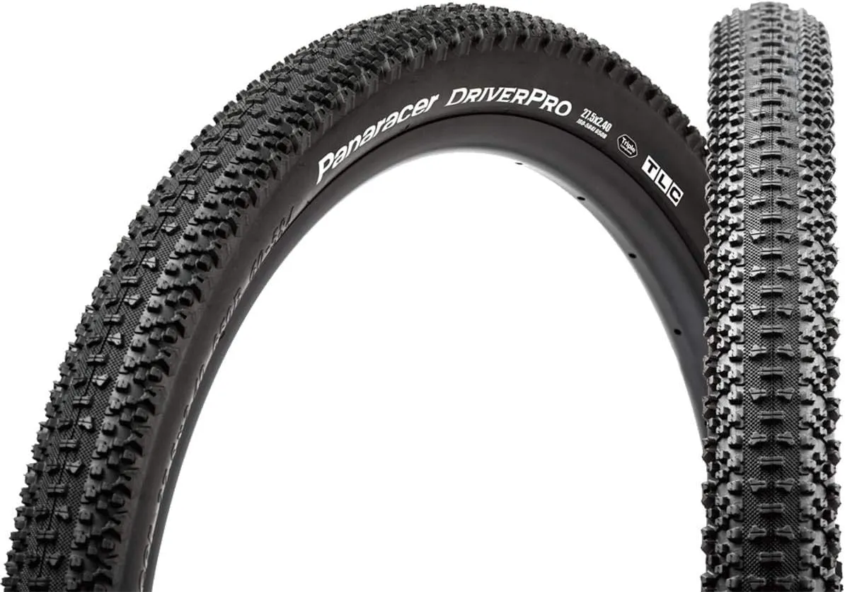 Panaracer DriverPro TLC Folding MTB Tires Black in 4 Sizes