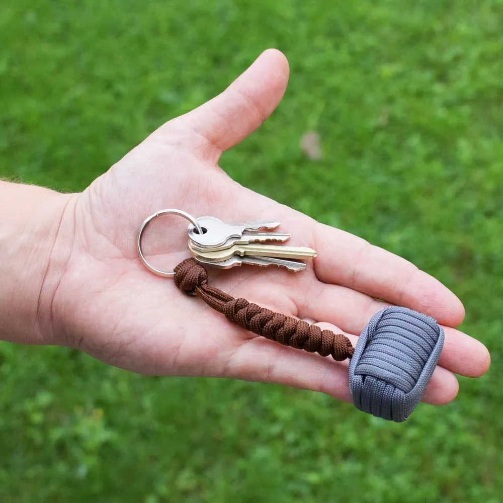 Paracord Bracelet & Project Kit – 550 Parachute Cord, Buckles, Carabiners, Key Rings – (Starter & Hardware Kits Include Paracord Needle & Forceps) – Made in USA