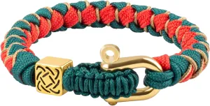Paracord Bracelet for Men and Women, Hand Woven Friendship Bracelet, Gorgeous and Comfortable Survival Bracelet is the Best Gift for Father's Day and Valentine's Day