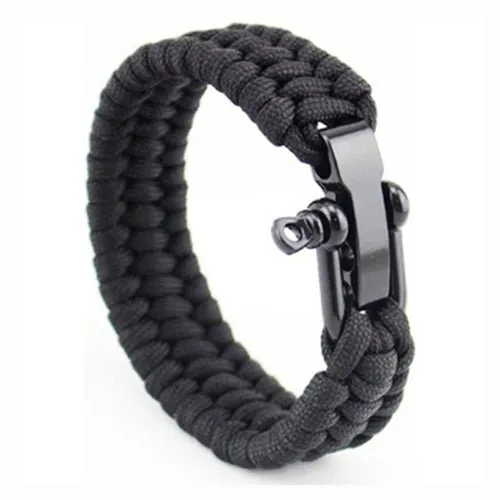 Paracord Bracelet in Black