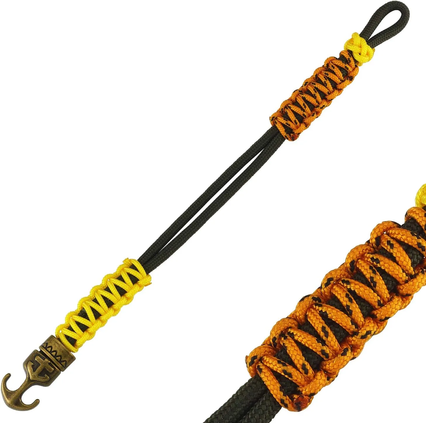 Paracord Men Bracelet Multi Style Adjustable Antic Anchor Premium Durable Mens Bracelet Resistant Waterproof Survival Paracord Handmade Nautical Wristband for Men Women